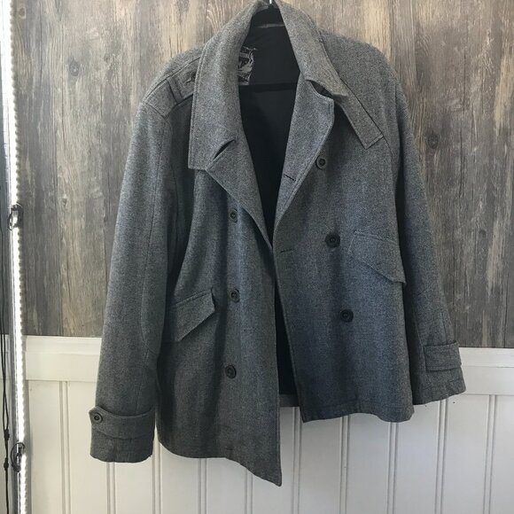 Buckle Black Label slim fit gray jacket size L - Picture 1 of 4